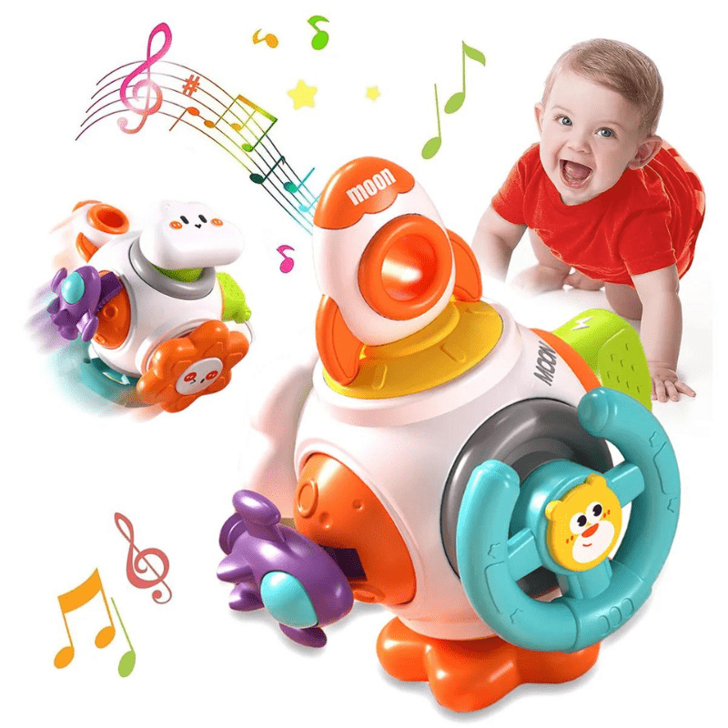 Brinquedos Montessoriano | Desenvolvimento Sensorial Cubo 6 x 1 - 0~36 Meses