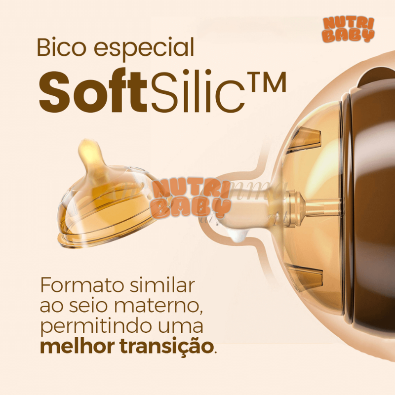 Mamadeira que Imita o Seio Materno • Tetadeira - Nutri Baby