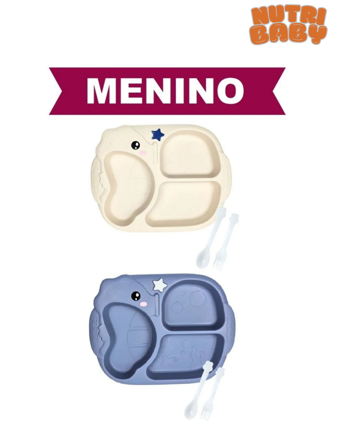 Kit Papinha Lindo 3 PÇS Introdução Alimentar