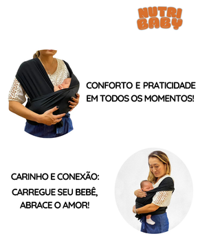 Canguru Ergonômico ajustável até 20kg