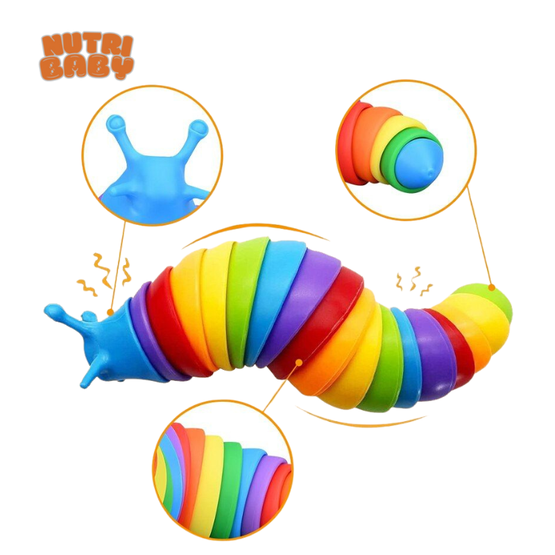 Brinquedo Sensorial 3D Colorido Descompressão