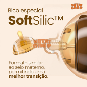 Mamadeira que Imita o Seio Materno • Tetadeira - Nutri Baby
