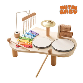 Instrumento Musical Infantil Montessori - Bateria
