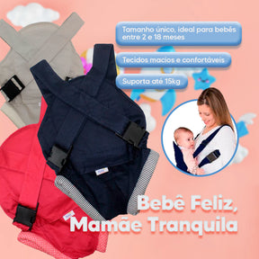 Canguru Bebê Passeio com Duas Posições |Nutri Baby