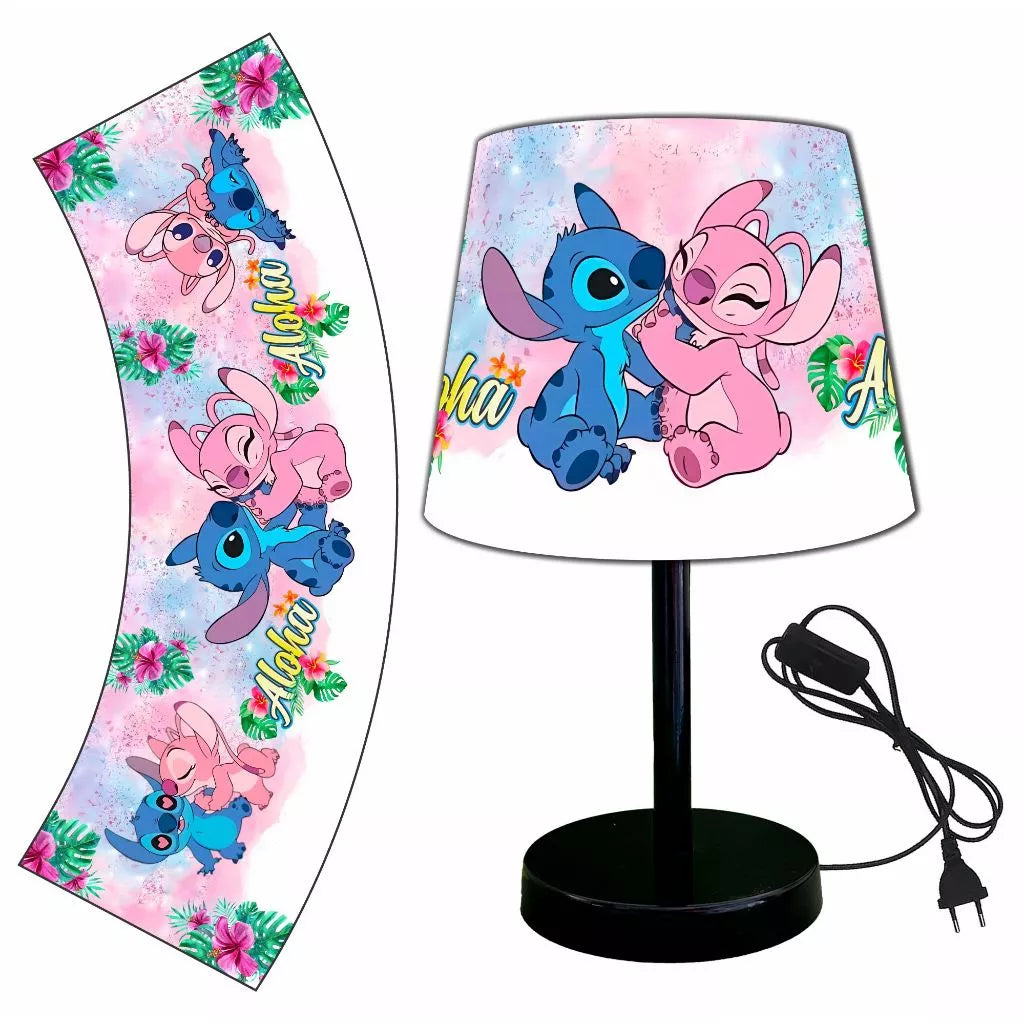 Luminária Abajur Infantil STITCH - Nutri Baby