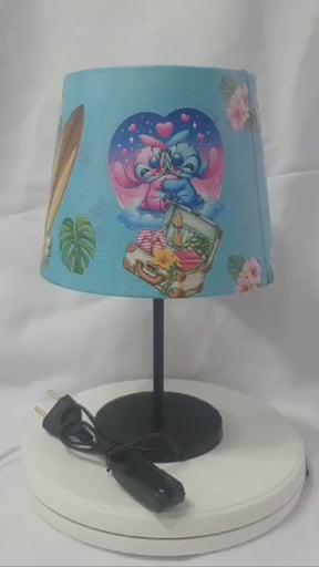 Luminária Abajur Infantil STITCH - Nutri Baby